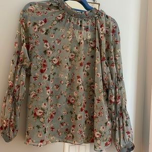 Zara high neck top size M